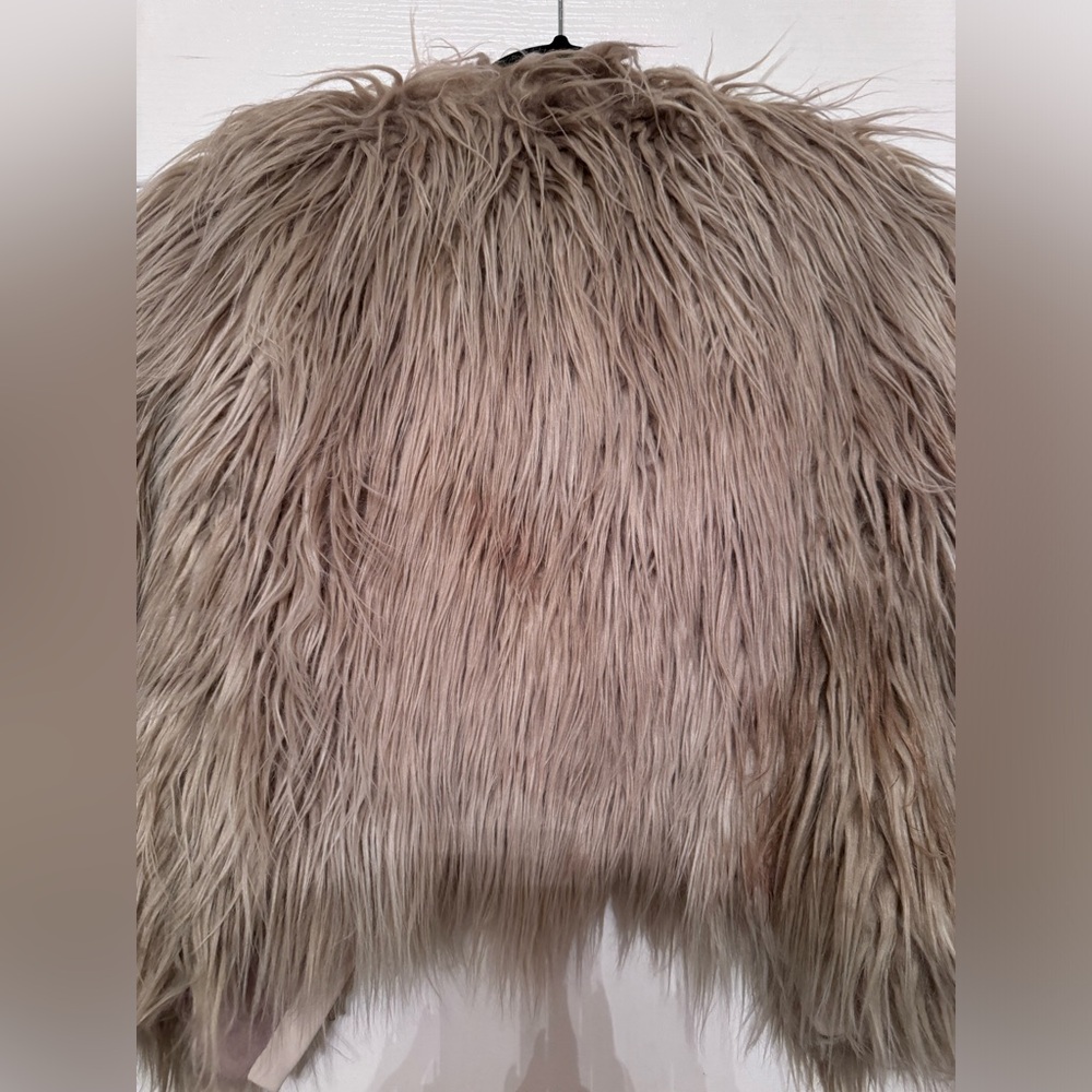 Zara Basic Textured Beige Jacket - image 3